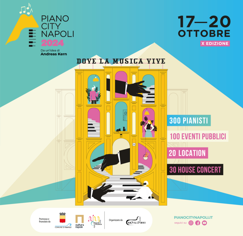 Piano City Napoli 2024: un decennio di musica e cultura